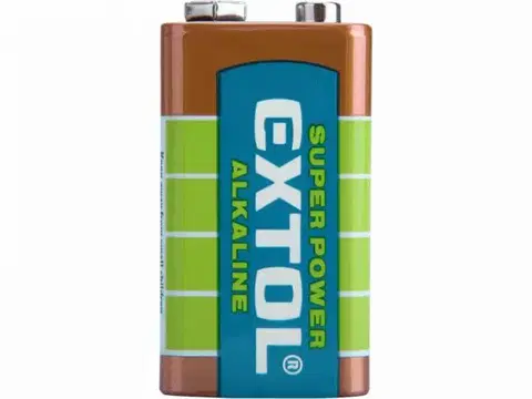 Batérie primárne EXTOL ENERGY Batéria 6LR61 alkalická 9V