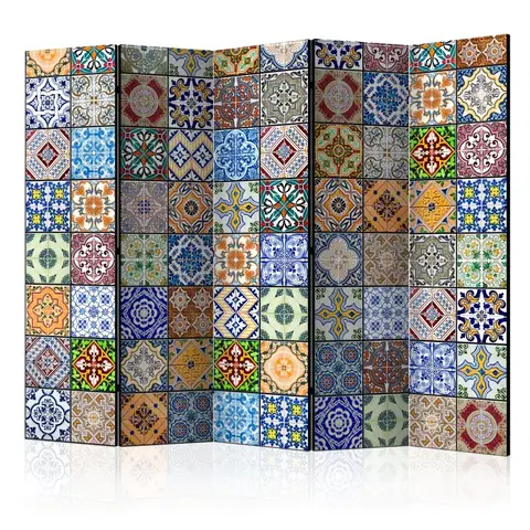 Paravány Paraván Colorful Mosaic Dekorhome 225x172 cm (5-dielny)