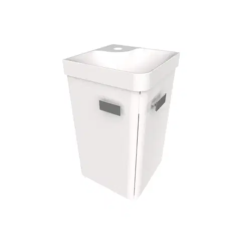 Kúpeľňové skrinky Kúpeľňová zostava Roner 30cm 2D biela