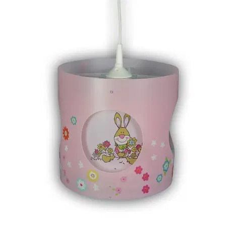 Závesné svietidlá Niermann Standby Bungee Bunny lampa do detskej izby, otočná