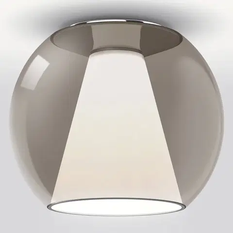 Stropné svietidlá Serien Lighting sériové osvetlenie Návrh M strop 2,700K Triac hnedý