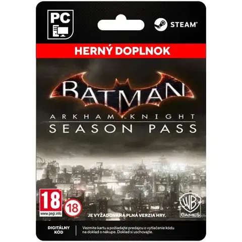 Hry na PC Batman: Arkham Knight (Season Pass) [Steam]