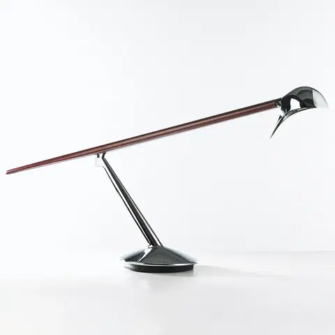 Stolové lampy na písací stôl B.lux Nastaviteľná stolová LED lampa Bluebird T chróm
