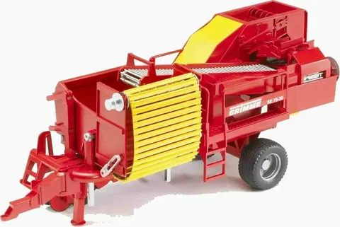 Hračky - dopravné stroje a traktory BRUDER - 02130 Kombajn na zemiaky Grimme SE 75