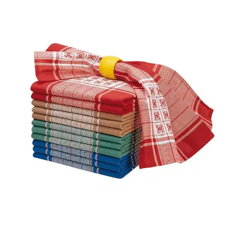 Utierky a uteráky Látkový obrúsok s baskickým vzorom, súpravy