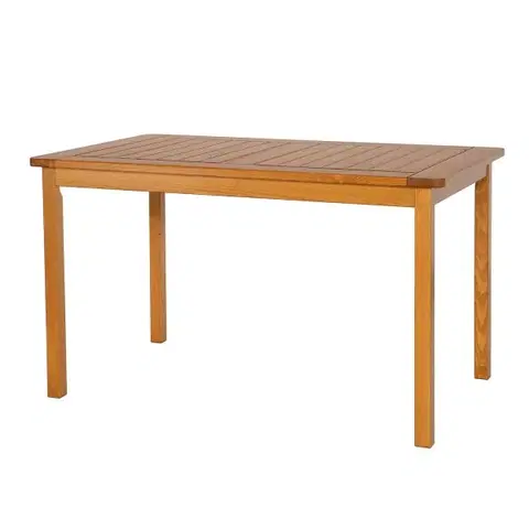 Záhradné stoly MOUL121 drevený záhradný stôl, tik