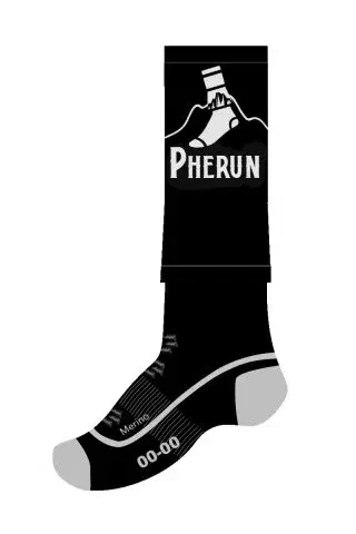 Pánske ponožky Pherun Merino Socks 35-38 EUR