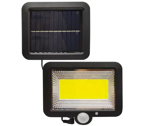 Záhradné lampy  LED Solárny reflektor so senzorom DUO LED/1W/3,7V IP44 