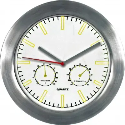 Hodiny Nástenné hodiny MPM, 2485.7000 - strieborná/biela, 28cm