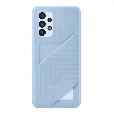 Puzdrá na mobilné telefóny Puzdro Card Slot Cover pre Samsung Galaxy A23, arctic blue EF-OA235TLEGWW