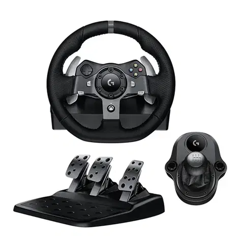 Volanty Logitech G920 Driving Force Racing Wheel + Logitech Driving Force Shifter