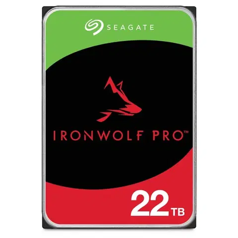 Pevné disky Seagate Ironwolf Pro Pevný disk NAS HDD 22 TB SATA ST22000NT001