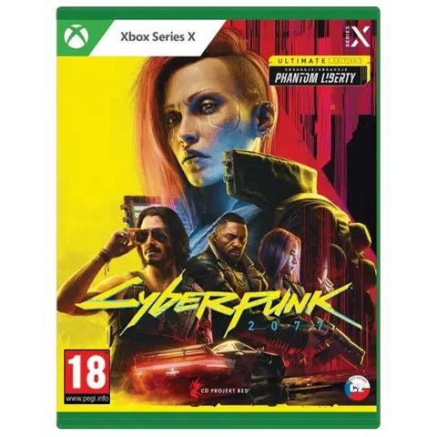 Hry na Xbox One Cyberpunk 2077 CZ (Ultimate Edition) XBOX Series X