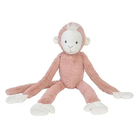 Plyšové hračky HAPPY HORSE - Opička Peach Ružová No.3