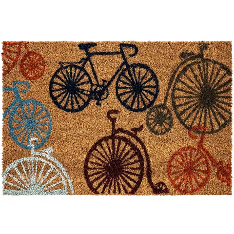 Koberce a koberčeky Trade Concept Kokosová rohožka Bicykle, 40 x 60 cm