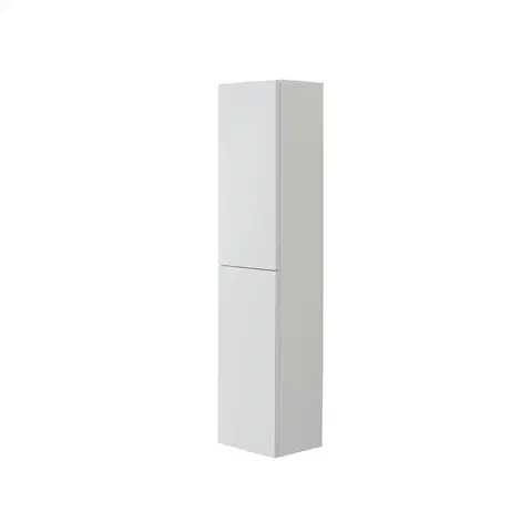 Kúpeľňový nábytok MEREO - Aira, kúpeľňová skrinka 170 cm vysoká, pravé otváranie, biela CN714PN