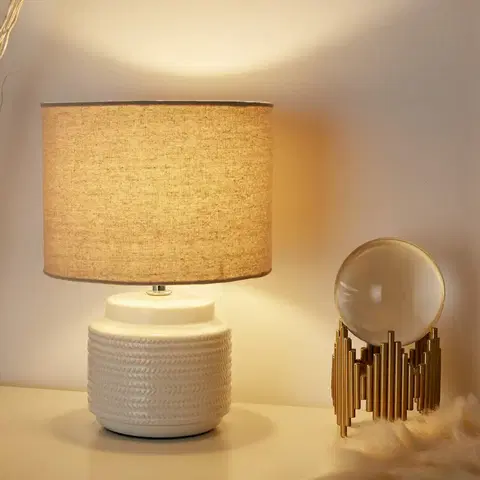 Lampy na nočný stolík Pauleen Pauleen Bright Soul stolná lampa podstav. keramika