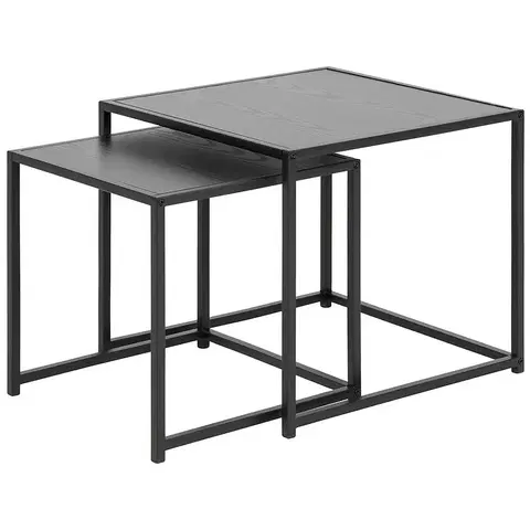 Konferenčné stolíky s úložným priestorom Konferenčný stolík ash black 91851