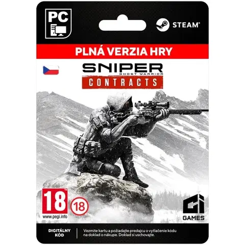 Hry na PC Sniper Ghost Warrior: Contracts CZ [Steam]