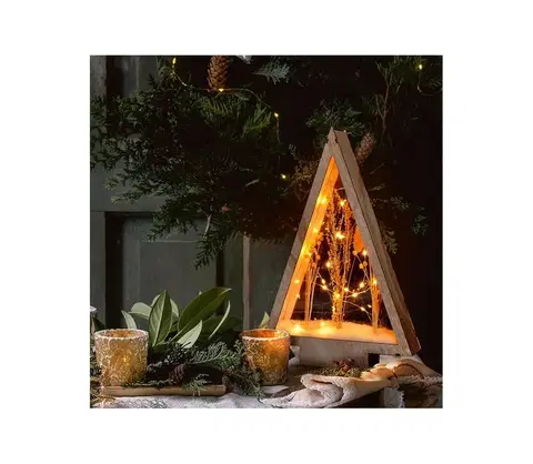 Vianočné dekorácie   1V267 - LED Vianočná dekorácia LED/2xAA zasnežené zimné kvety 