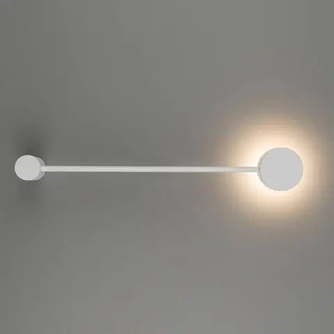 Nástenné svietidlá Euluna Nástenné svetlo Orbit I 40, biela, 1-plameňové