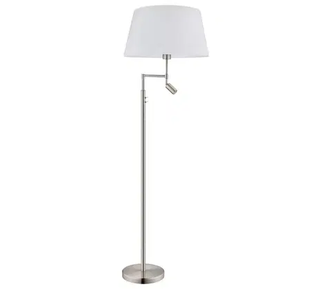 Lampy Eglo Eglo/ 55961 - LED Stojacia lampa SANTANDER 1xE27/11W/230V + LED/2,3W 