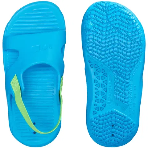 obuv Detské sandále do bazéna zelené