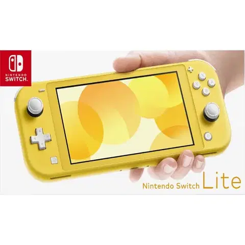 Herné konzoly Nintendo Switch Lite, žltá HDH-S-YAZAA