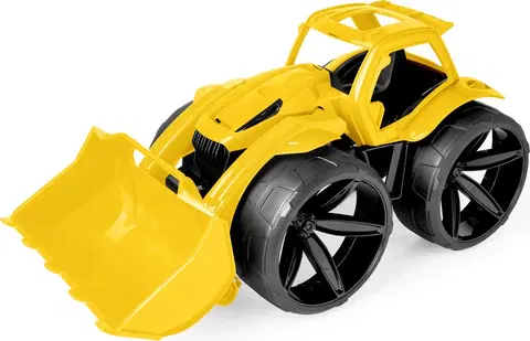 Hračky - dopravné stroje a traktory WADER - Maximus nakladač žltý