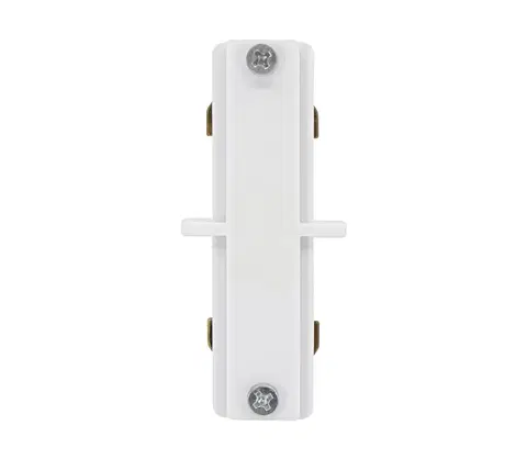 Svietidlá  Konektor pre svietidlá v lištovom systéme CONNECTOR RS WHITE rovný typ 