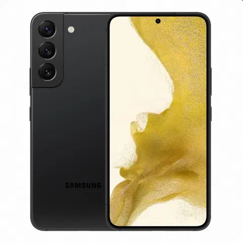 Mobilné telefóny Samsung Galaxy S22, 8128GB, phantom black SM-S901BZKDEUE