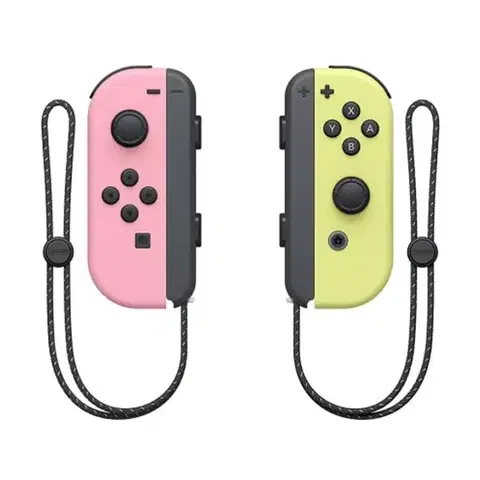 Príslušenstvo k herným konzolám Ovládače Nintendo Joy-Con Pair, pastel pinkpastel yellow HAC-A-JAVAF