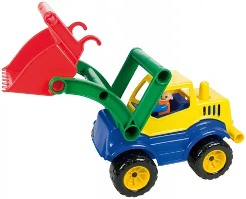 Hračky - dopravné stroje a traktory LENA - Aktívny Nakladač