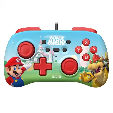 Príslušenstvo k herným konzolám HORI HORIPAD Mini ovládač pre Nintendo Switch (Super Mario) NSW-276U