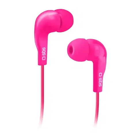 Slúchadlá SBS Studio Mix 10 In-Ear Stereo Earset with Microphone, pink TEINEARPL