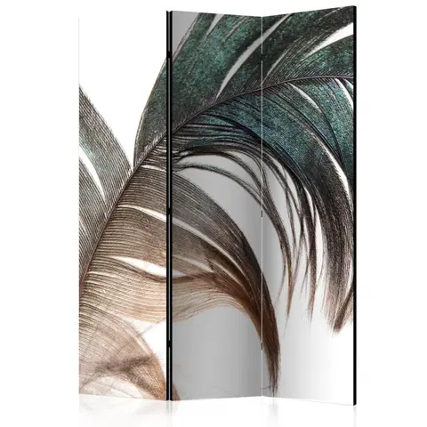 Paravány Paraván Beautiful Feather Dekorhome 135x172 cm (3-dielny)