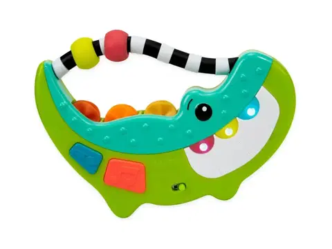 Hudobné hračky SASSY - Hudobný krokodíl Rock-A-Dile