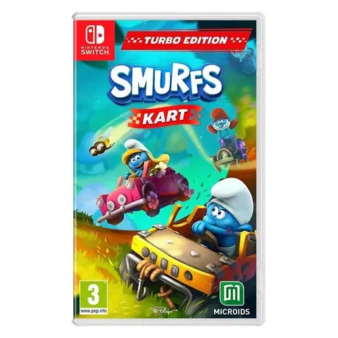 Hry pre Nintendo Switch Smurfs Kart CZ (Turbo Edition) NSW