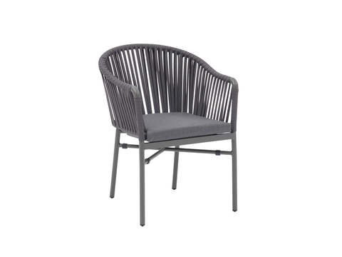 Stoličky Jacky jedálenská stolička sivá