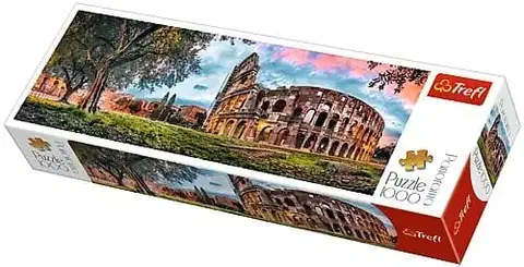 Hračky puzzle TREFL - Panoramatické puzzle 1000 -  Colosseum