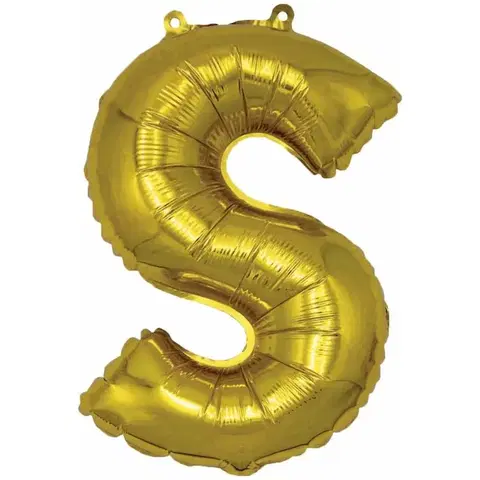 Bytové dekorácie Fóliový balón písmeno S My Party 30cm