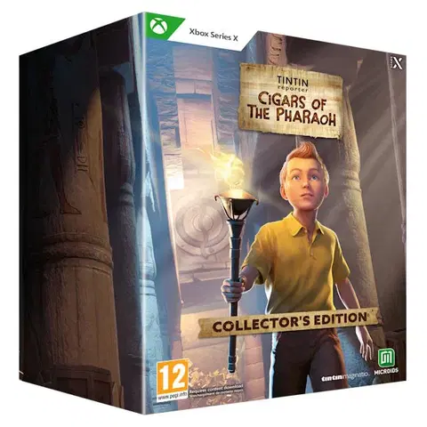 Hry na Xbox One Tintin Reporter: Cigars of the Pharaoh CZ (Collector´s Edition) XBOX Series X