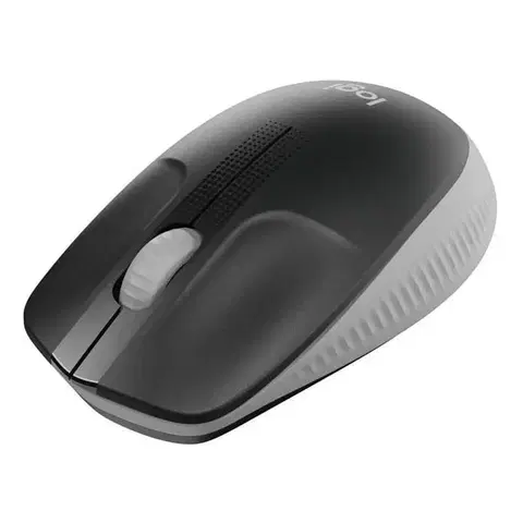 Myši Bezdrôtová myš Logitech M190 Full-size Wireless Mouse, šedá 910-005906