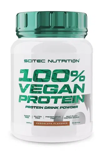 Vegánske proteíny 100% Vegan Protein - Scitec Nutrition 1000 g Chocolate