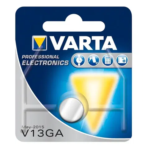 Gombíkové batérie Varta V13GA 1,5V gombíkový akumulátor VARTA