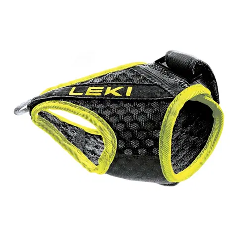 Trekingové palice Pútka Leki Shark Frame Strap Mesh 2022 Black-Neon Yellow - M/L/XL