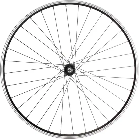 bicykle Zadné trekingové koleso 28" dvojstenný ráfik, voľnobežka, V-Brake, čierne