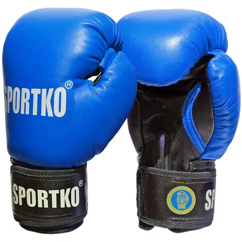 Boxerské rukavice Boxerské rukavice SportKO PK1 modrá - 12oz