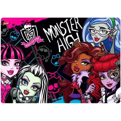Hračky MAJEWSKI - Prestieranie A3 Monster High