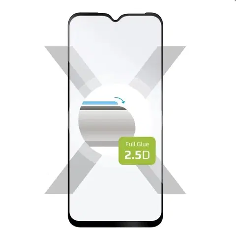 Ochranné fólie pre mobilné telefóny FIXED Full-Cover ochranné tvrdené sklo pre Samsung Galaxy A14, A14 5G, čierna FIXGFA-1072-BK